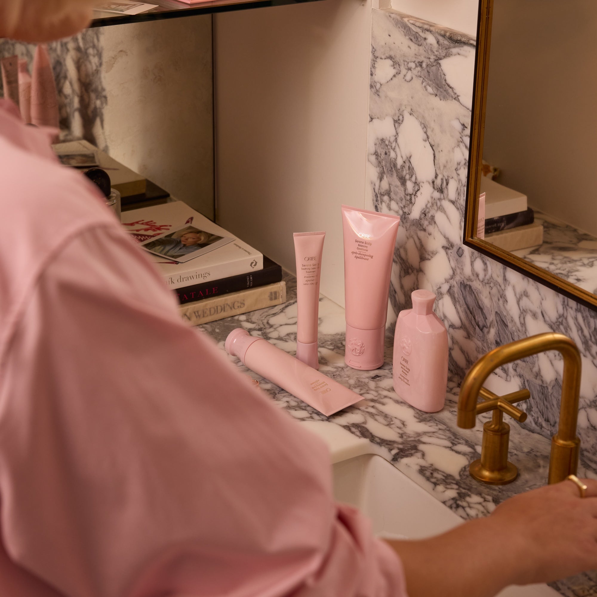 Oribe Serene Scalp Balancing Conditioner - Oribe Hair Care - Image 4